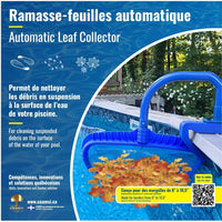 ENSEMBLE DUO PLUS 1-KIT RAMASSE FEUILLES AUTOMATIQUE ET 1-KIT VALVE DE DÉBIT AUTOMATIQUE